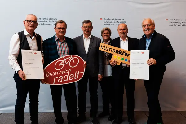 Auszeichnungsveranstaltung Österreich radelt Wien 2025 