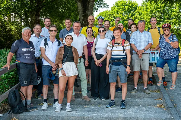 Gruppenbild Anlegestelle Seenixe