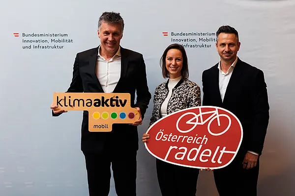 Auszeichnungsveranstaltung Österreich radelt Wien 2025 
