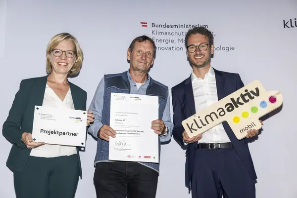Auszeichnung klimaaktiv mobil Projektpartner:innen