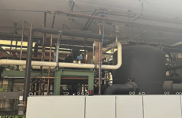 Wärmetauscher und Pumpen der Wärmerückgewinnung
