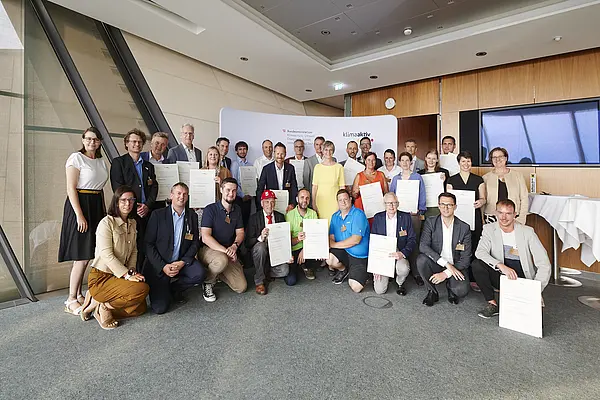 Gruppenfoto Auszeichnung 2022