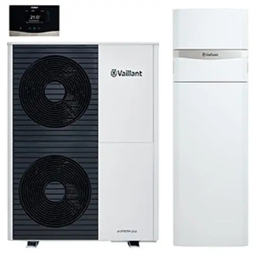 Vaillant aroTHERM plus mit uniTOWER VWL 125/8,1 A  mit VIH QW 190/7 E 18L