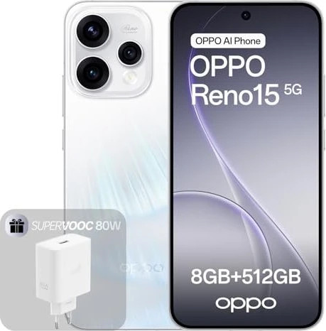 Oppo Reno15 5G 512GB/8GB aurora white