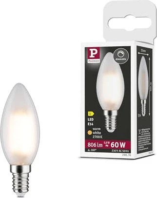 Paulmann Filament LED Kerze E14 5.9W/827